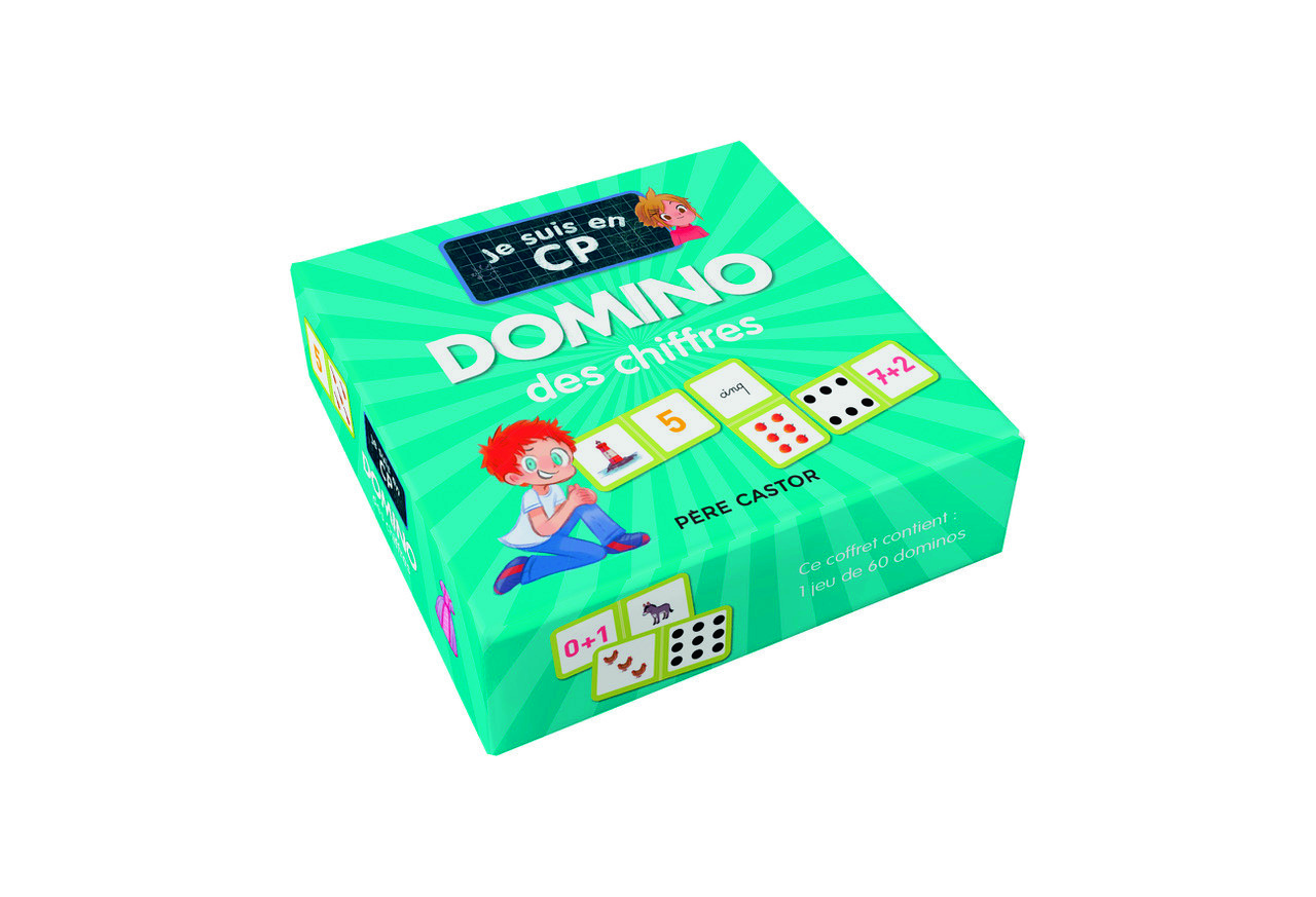 Je suis en CP: domino des chiffres