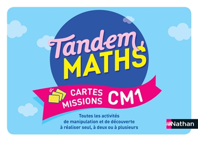 Tandem, maths CM1: cartes missions