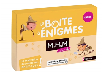 La boîte à énigmes MHM maternelle, cycle 1: la résolution de problèmes en images!