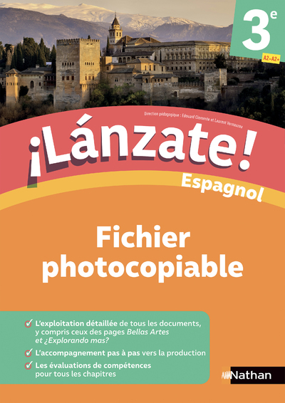 Lanzate! espagnol 3e, A2-A2+: fichier photocopiable