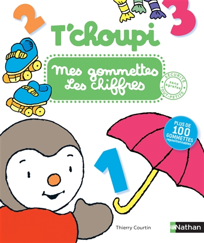 T'choupi: mes gommettes: les chiffres