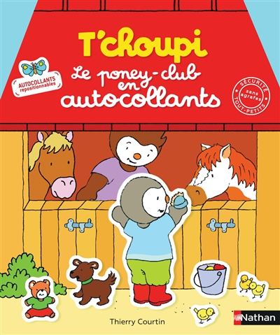 T'choupi: le poney-club en autocollants