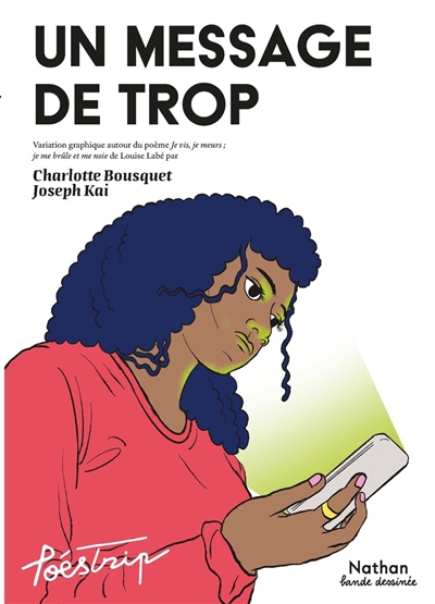 Un message de trop: variation graphique autour du poème Je vis, je meurs, je me brûle et me noie de Louise Labé