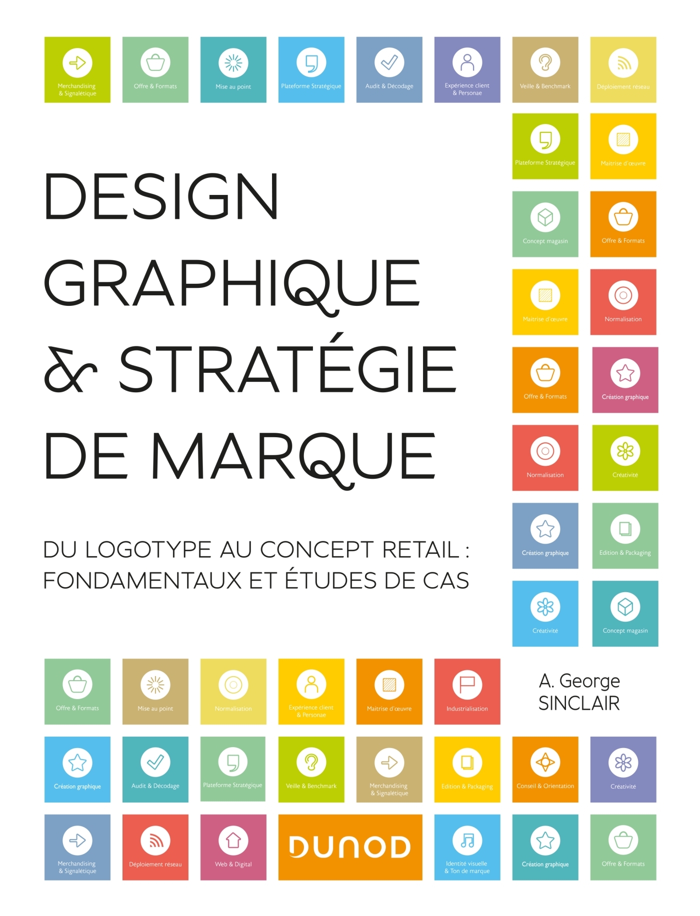 Design graphique & stratégie de marque: du logotype au concept retail: fondamentaux et études de cas