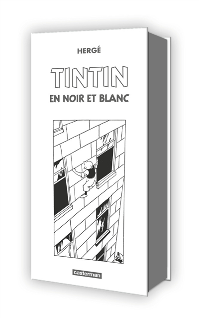 Tintin - Tintin, coffret - Coffret mini albums noir et blanc