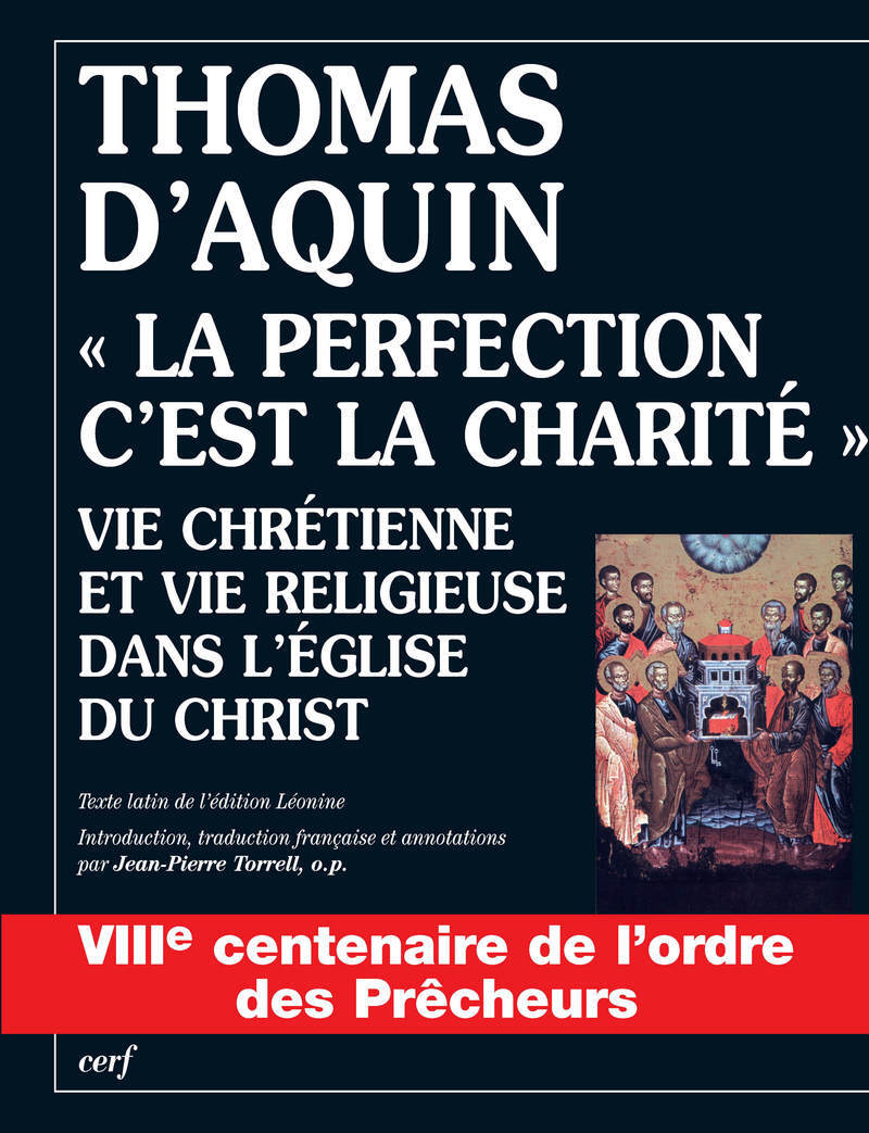 La perfection c'est la charité: vie chrétienne et vie religieuse dans l'Église du Christ