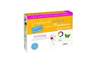 J'explore les couleurs avec Montessori: en français et en anglais: 163 cartes pour développer le vocabulaire et la créativité