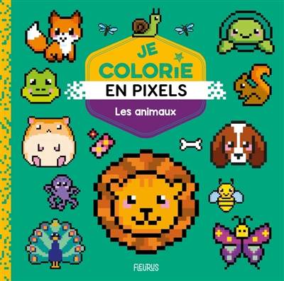 Les animaux: je colorie en pixels
