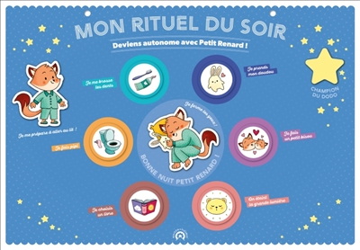 Mon rituel du soir: deviens autonome avec Petit Renard!