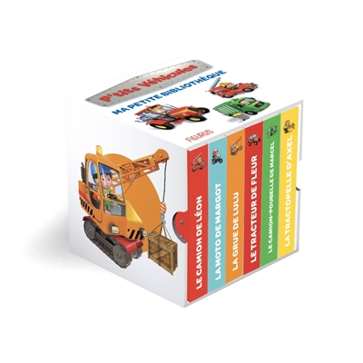 Ma petite bibliothèque P'tits véhicules