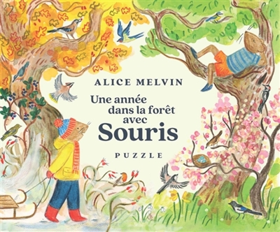 Le Puzzle de souris - Une année dans la nature