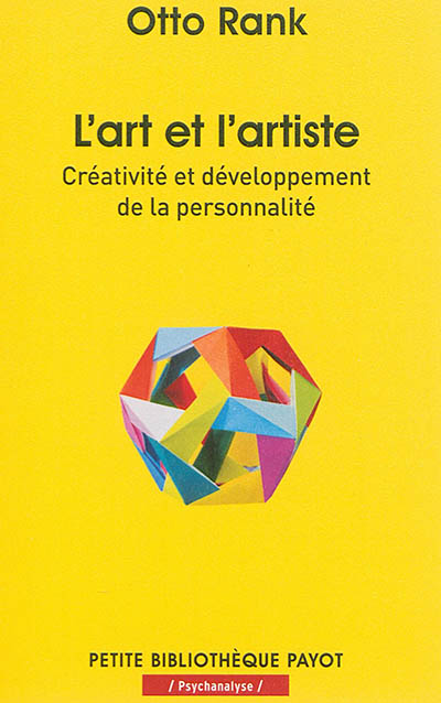 L'art et l'artiste: créativité et développement de la personnalité