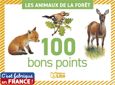 100 bons points animaux foret