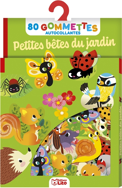 Petites bêtes du jardin: 80 gommettes autocollantes