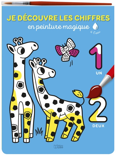 Je découvre les chiffres en peinture magique à l'eau