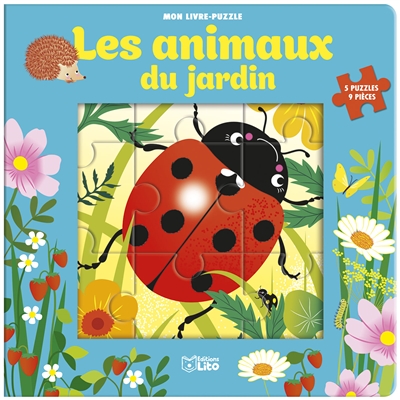 Puzz 9 p les animaux du jardin