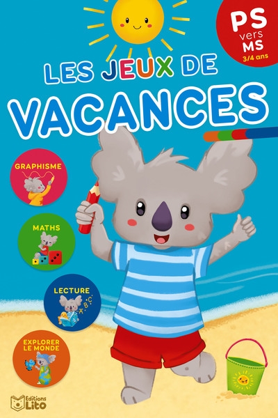 Les jeux de vacances: PS vers MS, 3-4 ans