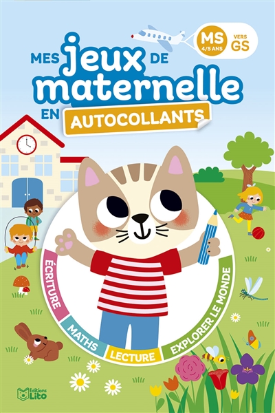 Mes jeux de maternelle en autocollants: MS vers GS, 4-5 ans