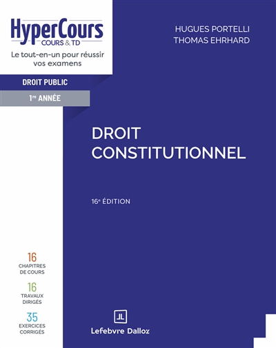 Droit constitutionnel. 16e éd.