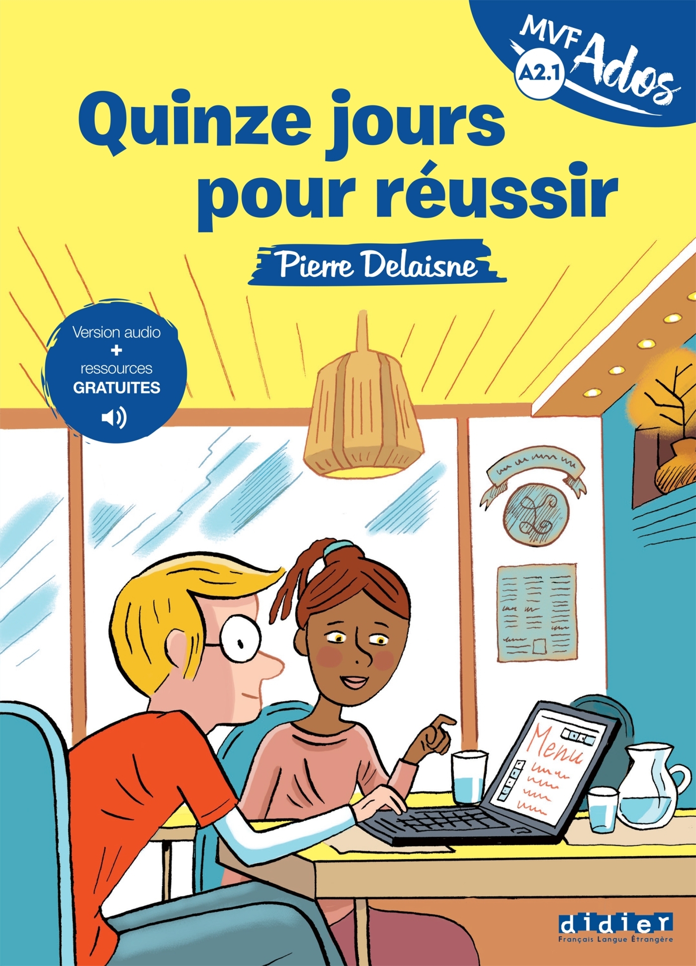Mondes en VF Ados - Quinze jours pour réussir - Niv. A2.1 - Livre + audios