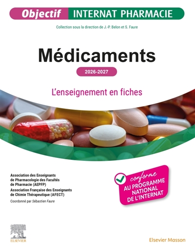 Médicaments: l'enseignement en fiches: 2026-2027