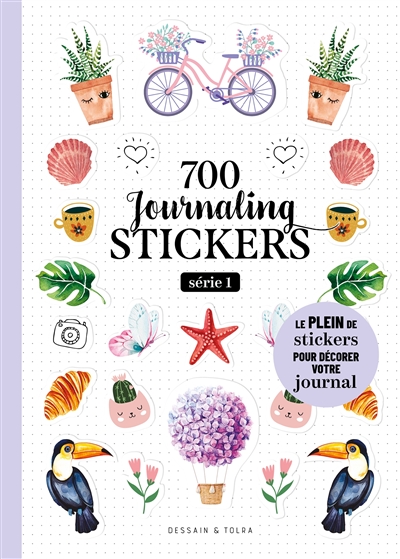 700 journaling stickers: série 1