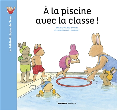 A la piscine avec la classe!