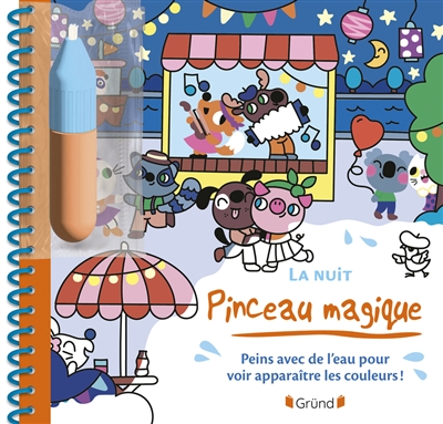 Pinceau magique: La nuit