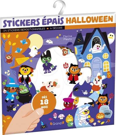 Stickers épais: Halloween