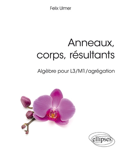 Anneaux, corps, résultants: algèbre pour L3-M1-agrégation