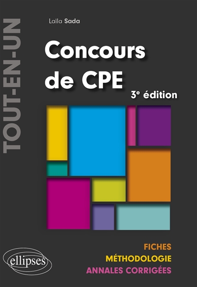 Concours CPE Tout-en-un - Fiches, Méthodologie, Annales corrigées