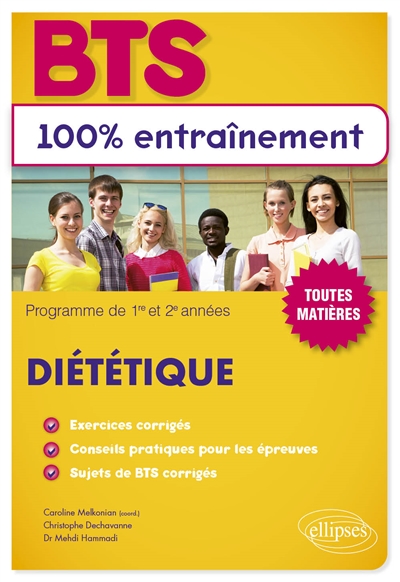 BTS diététique: programme de 1re et 2e années: toutes matières