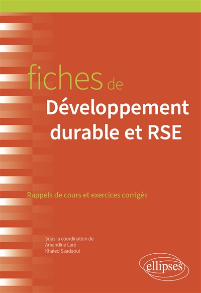 Fiches de développement durable et RSE: rappels de cours et exercices corrigés