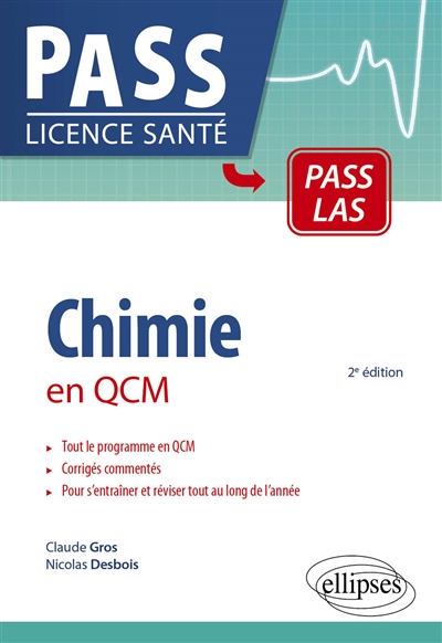 Chimie en QCM: Pass LAS