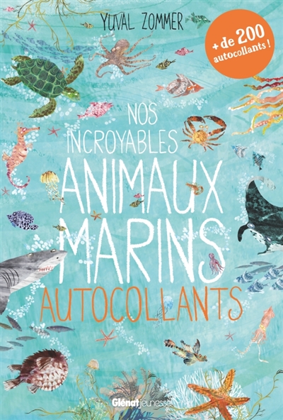 Nos incroyables animaux marins: autocollants