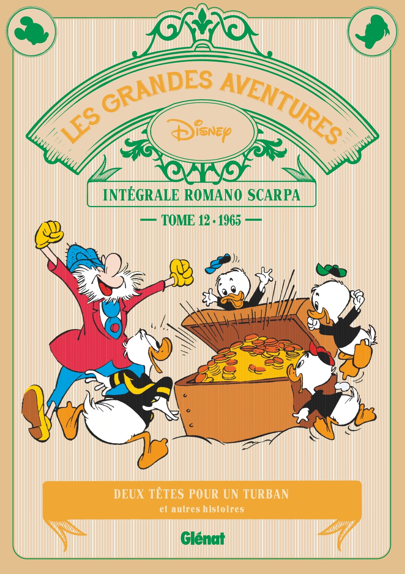Les grandes aventures: intégrale Romano Scarpa. Vol. 12. Deux têtes pour un turban: et autres histoires: 1965