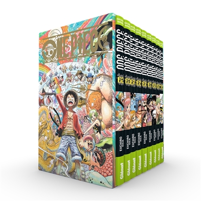 One Piece - Coffret vide Île des hommes-poissons (Tomes 62 à 70) - (Tomes 62-70)