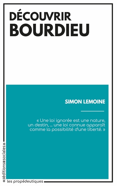 Découvrir Bourdieu (NED 2020)