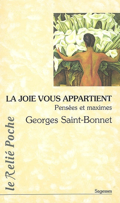 La joie vous appartient: pensées et maximes