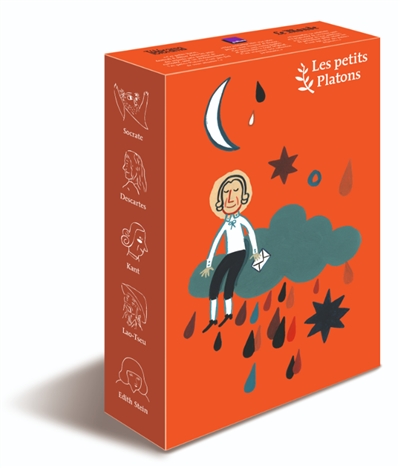 Coffret orange grand format: Socrate, Descartes, Kant, Lao-Tseu, Edith Stein