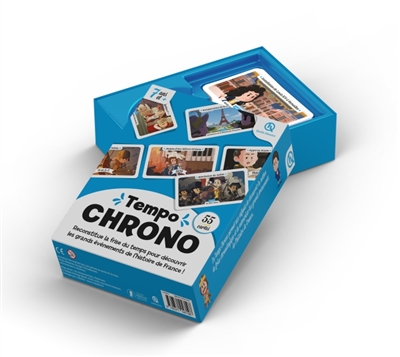 Tempo chrono: reconstitue la frise du temps pour découvrir les grands événements de l'histoire de France!