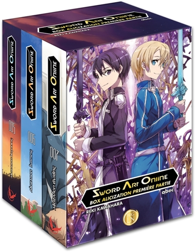 Pack Sword art online: vol. 5 à 7