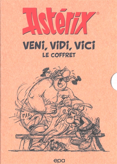 Coffret 3 livres Astérix - Veni, vidi, vici
