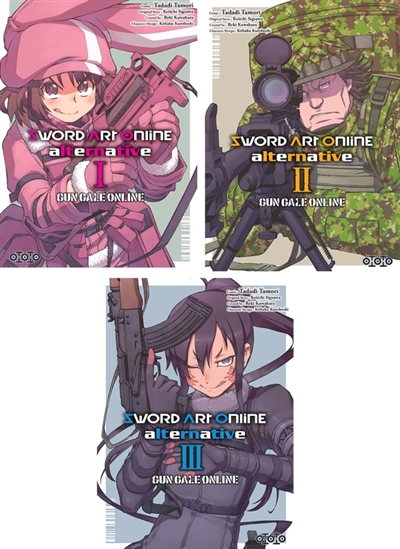 Sword Art Online Alternative Gun Gale Online - Pack 2 = 3