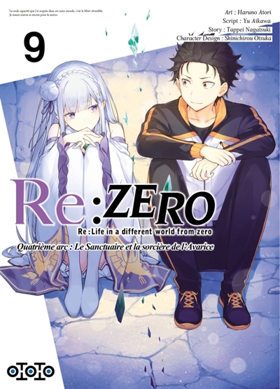 Re:Zero: Re:Life in a different world from zero: quatrième arc, le sanctuaire et la sorcière de l'avarice. Vol. 9
