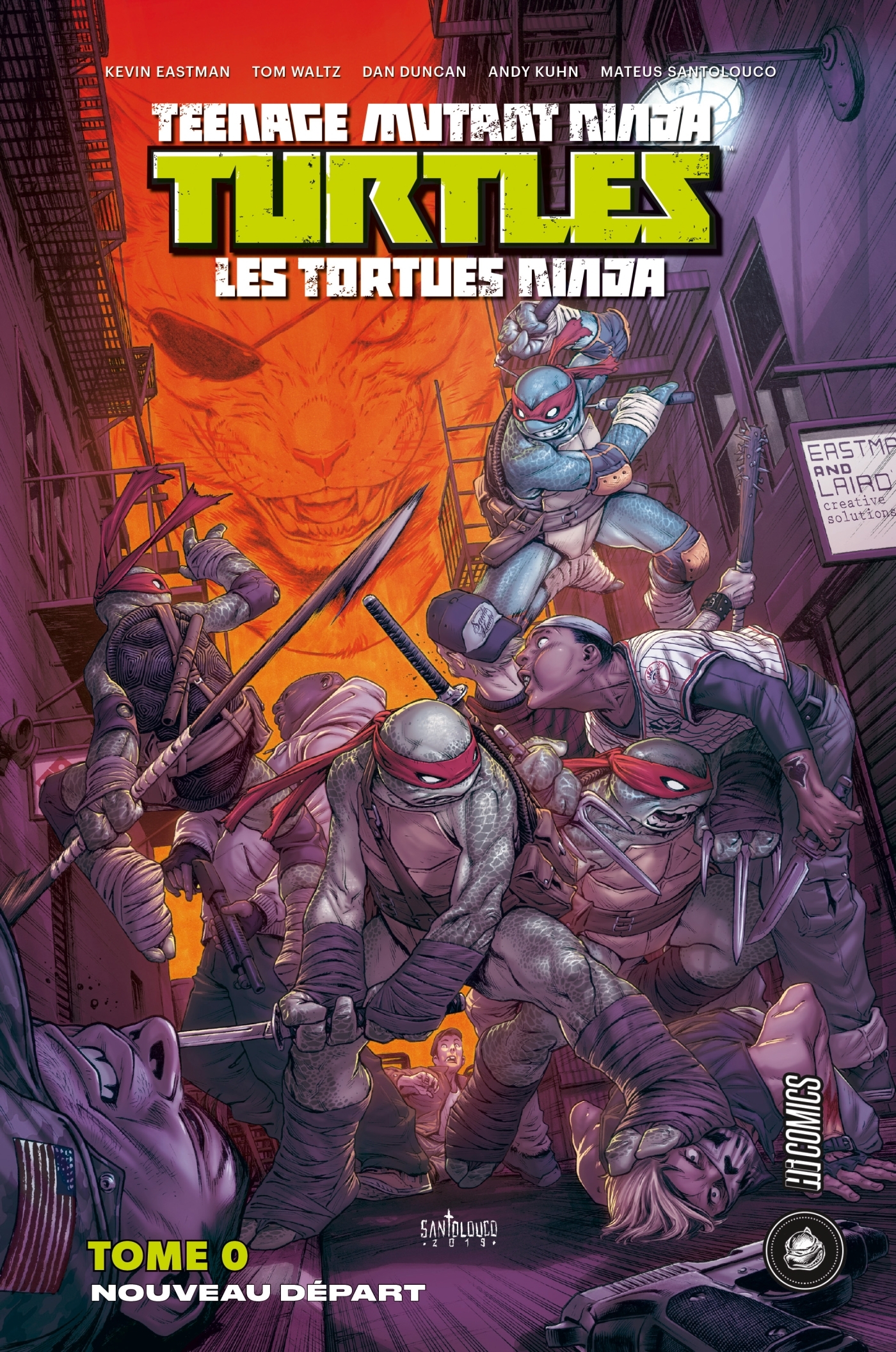 Teenage mutant ninja Turtles: les Tortues ninja. Vol. 0. Nouveau départ