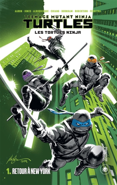 Teenage mutant ninja Turtles: les Tortues ninja. Vol. 1. Retour à New York