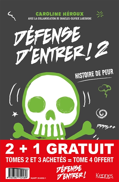 Pack Défense d'entrer!: tome 2 et 3 achetés = tome 4 offert