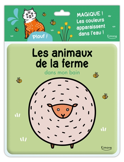 Les animaux de la ferme: dans mon bain