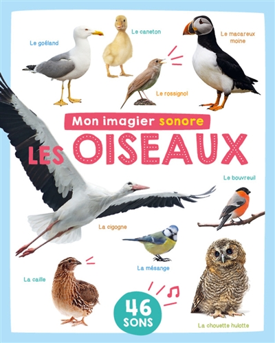 Mon imagier sonore - mon imagier sonore - oiseaux
